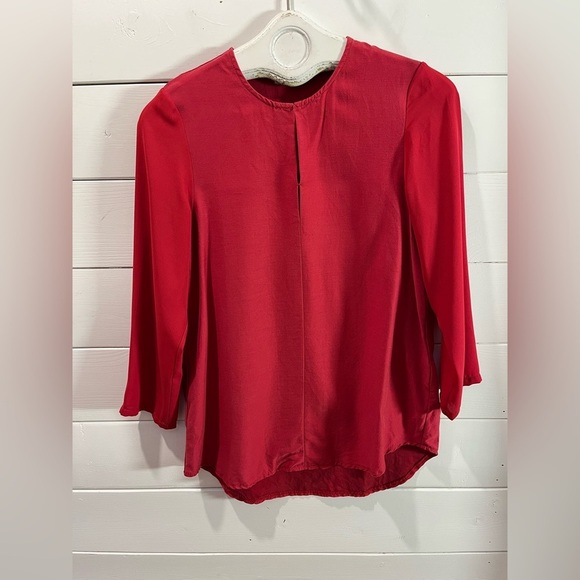 ❤️ SLT STUDIO – Red Blouse Size S - Picture 6 of 11